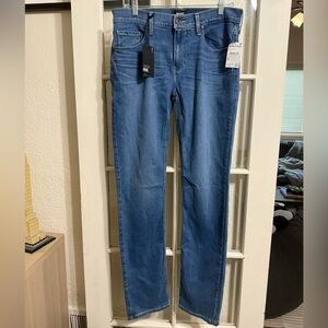 PAIGE Federal Slim Fit Jeans in Light Blue (size 30)